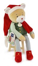 Plyšový elf medvedík Prankster Elf Party Favor Doudou et Compagnie s domčekom 27 cm od 0 mes
