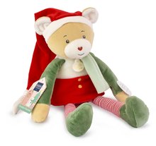 Plyšový elf medvedík Prankster Elf Cinnamon Doudou et Compagnie s vianočným motívom 40 cm od 0 mes