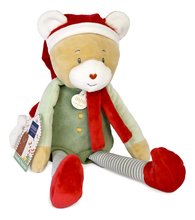 Plyšový elf medvedík Prankster Elf Party Favor Doudou et Compagnie s vianočným motívom 40 cm od 0 mes
