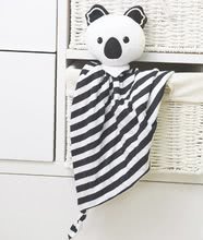 Mazlíček pro nejmenší Koala Bamboo toTs-smarTrike Black&White z bambusu a bavlny