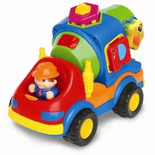 Domiešavač na cement Activity Kiddieland auto s miešačkou so zvukmi od 18 mes