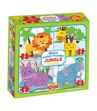 Bébi puzzle Az én első puzzlem Dzsungel Dohány 4-6-9-12 darabos 24 hó-tól