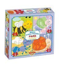 Puzzle pentru bebeluși Dohány Primul meu puzzle Parc de 4-6-9-12 piese de la 24 luni