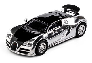 Autíčko Collection 2005 Bugatti Veyron 16.4 Majorette kovové vo výstavnom boxe s gumenými kolieskami dĺžka 7,5 cm 1:64