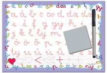 Náučná hra tabuľa Píš a zmaž Dohány ABC malé písmená