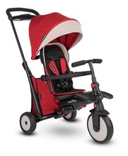 Trojkolka skladacia smarTfold 7v1 Stroller Melange smarTrike 500 TouchSteering červená polstrovaná s EVA kolesami od 9 mesiacov ako kočík