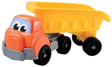 Camion articulat Écoiffier cu o lungime de 63 cm galben-portocaliu de la 18 luni