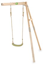Leagăn din lemn de cipru Silvi Swing Exit Toys cu fixare în perete și scaun cu înălțime reglabilă ET51503000