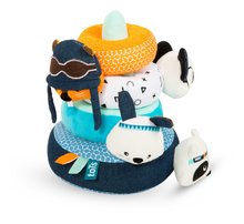 Turn pliabil Stacking Soft Ring Toy toT's-smarTrike de pluș TO530100