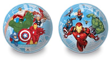 Pohádkový míč Avengers Mondo gumový 14 cm