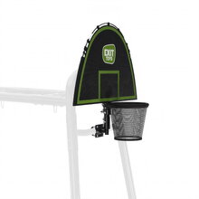 Basketbalový kôš s doskou Mini Basketball Hoop Exit Toys s penovou a nafukovacou loptou do interiéru a exteriéru ET54905000