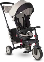 Trojkolka a kočík skladacia STR7J Warm Grey 8v1 smarTrike šedá s otočným sklápateľným sedadlom TouchSteering s EVA kolesami od 6 m ST5503114