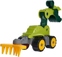 Utilaj de lucru excavator Power Worker Mini Dino T-Rex Big cu piese mobile si greble pentru nisip de la 24 luni 21*10*22 cm