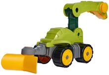 Utilaj de lucru cu plug Power Worker Mini Dino Diplodocus Big cu piese mobile si pompă de apă de la 24 luni