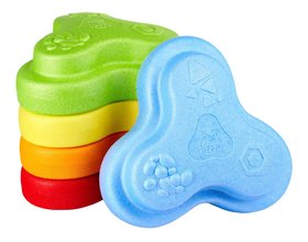 Balanční kameny s povrchovou texturou Heppy Rocks BIG 5 nášlapných kostek pro rozvoj rovnováhy nosnost 120 kg od 12 měsíců