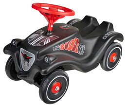 Odrážadlo auto Bobby Car Classic GT BIG čierne so športovými nálepkami a klaksónom od 12 mes