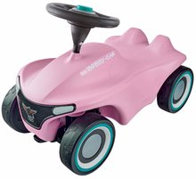 Babytaxiu Bobby Car Neo Rosé Big roz cu sunete, roti din cauciuc cu 3 straturi si scaun ergonomic de la 12 luni