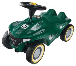 Odrážadlo auto s pretekárskym číslom Bobby Car Neo RS Green BIG zelené s klaksónom a tichými gumenými kolesami od 12 mes