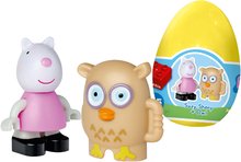 Joc de construit Peppa Pig Funny Eggs PlayBig Bloxx Big în ou - cu bufniță de la 1,5-5 ani