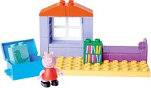 Joc de construit Peppa Pig Basic Set PlayBig Bloxx Big cu figurină în dormitor de la 1,5-5 ani