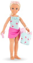 Játékbaba Valentine at the Beach Set Corolle Girls szőke haj 28 cm 5 kiegészítő 4 évtől