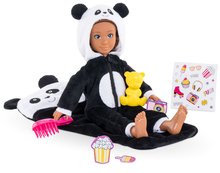 Játékbaba Mélody Pyjama Party Set Corolle Girls barna haj 28 cm 7 kiegészítő 4 évtől
