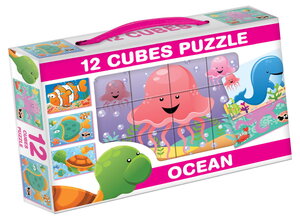 Rozprávkové kocky Oceán Dohány 12 dielov