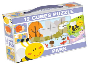 Rozprávkové kocky Park so zvieratkami Dohány 12 dielov