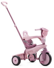 Trojkolka s vodiacou tyčou Breeze S Peach TouchSteering smarTrike s voľnobehom s košíkom na fľašku od 15 mes ST6050700