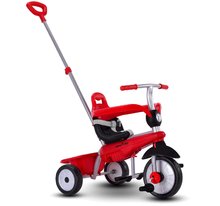 Tricicletă Breeze TouchSteering SmarTrike cu amortizor, roșie de la 10 la 36 luni