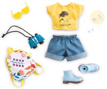 Set de îmbrăcăminte Nature & Adventure Dressing Room Corolle Girls pentru păpușă de 28 cm 7 accesorii de la 4 ani CO610040