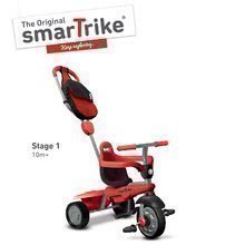 Tricicletă Breeze GL 3in1 Red Touch Steering smarTrike roşu-negru de la vârsta de 10 luni