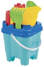 Vödör szett locsolóval Halacskás Écoiffier 6 darabos (magassága 17 cm) 18 hó-tól