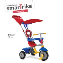 Trojkolka Zip Plus 4in1 smarTrike TouchSteering TouchSteering Eva gumové kolesá modrá od 10 mes
