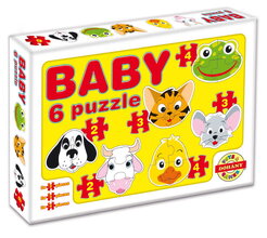 Baby puzzle kisállatok Dohány 11-ábrával 24 hó-tól