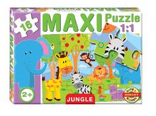 Baby puzzle Maxi Dzsungel Dohány 16 darabos 24 hó-tól