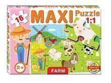 Baby puzzle Maxi Farma Dohány 16 dielov od 24 mes