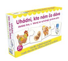 Náučná spoločenská hra Uhádni, kto nám čo dáva Dohány maďarská verzia