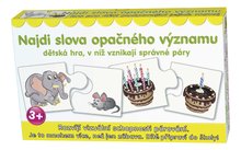 Náučná spoločenská hra Nájdi protiklady Dohány česká verzia