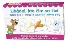 Náučná spoločenská hra Uhádni, kto sa čím živí Dohány slovenská verzia
