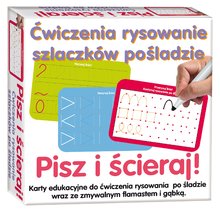 Náučná hra Kresli a zmaž Línie Dohány poľská verzia