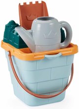 Vedro set s krhlou Hrad Sand Castle Beach Écoiffier 16 cm s lopatkou a formičkami od 18 mes