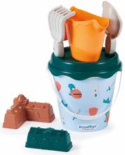 Vedro set s krhlou Rytieri Knights Beach Summer Écoiffier 17 cm s lopatkou a 2 formičkami v tvare hradu od 18 mes