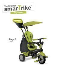 Tricikli Glow Touch Steering 4in1 Black&Green smarTrike zöld-fekete 10 hó-tól