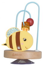 Drevený labyrint s korálikmi Včela Bead Maze Bee Eichhorn s prísavkou od 12 mes EH6814