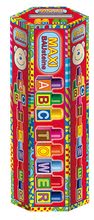 Játékkockák ABC torony Maxi Blocks Dohány 40 darabos 18 hó-tól