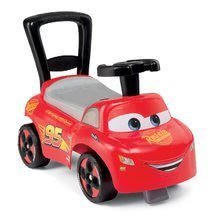 Babytaxiu şi premergător maşină Cars Disney Smoby cu spătar şi spaţiu de, depozitare roşu de la 10 l