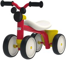 Odrážalo Mickey Disney Rookie Ride-On Smoby s kovovou konštrukciou a točiacimi riadidlami od 12 mes 52*30*38 cm SM721404