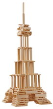 Drevené stavebné kocky s predlohami Wooden Construction Kit Eichhorn 200 dielikov od 24 mes