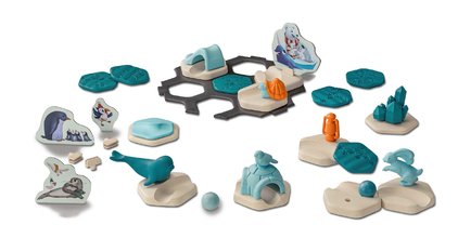 Rozšírenie guľôčková dráha Ľadový svet Ice Extension Junior GraviTrax 34 dielikov s figúrkami